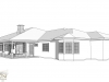 Photorealistic 3D drafting model for custom homes in Montana