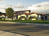 Exterior rendering in 3D for custom homes in Scottsdale AZ