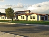 3D rendering of exterior of custom homes in Scottsdale Arizona