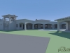 3D Model Mediterranean Style Home