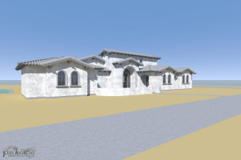 North Scottsdale Arizona example of 3D drafting modeling
