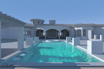Photorealistic architectural drafting model in 3D in Litchfield, AZ