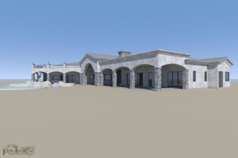 Photorealistic 3D architectural drafting model in Cave Creek, AZ