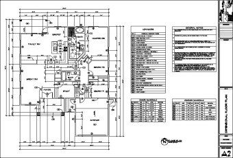 Tucson Architectural Floor Plan