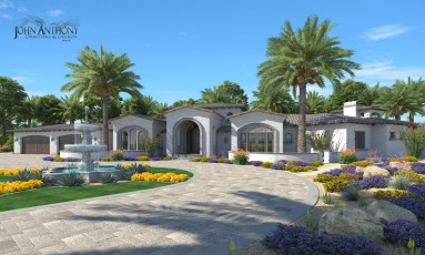 Paradise Valley Mediterranean Style Custom Home