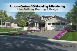 Custom Arizona Arcadia Home Drafting and Design