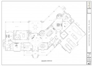 Paradise Valley Arizona Design Build Floor Plan